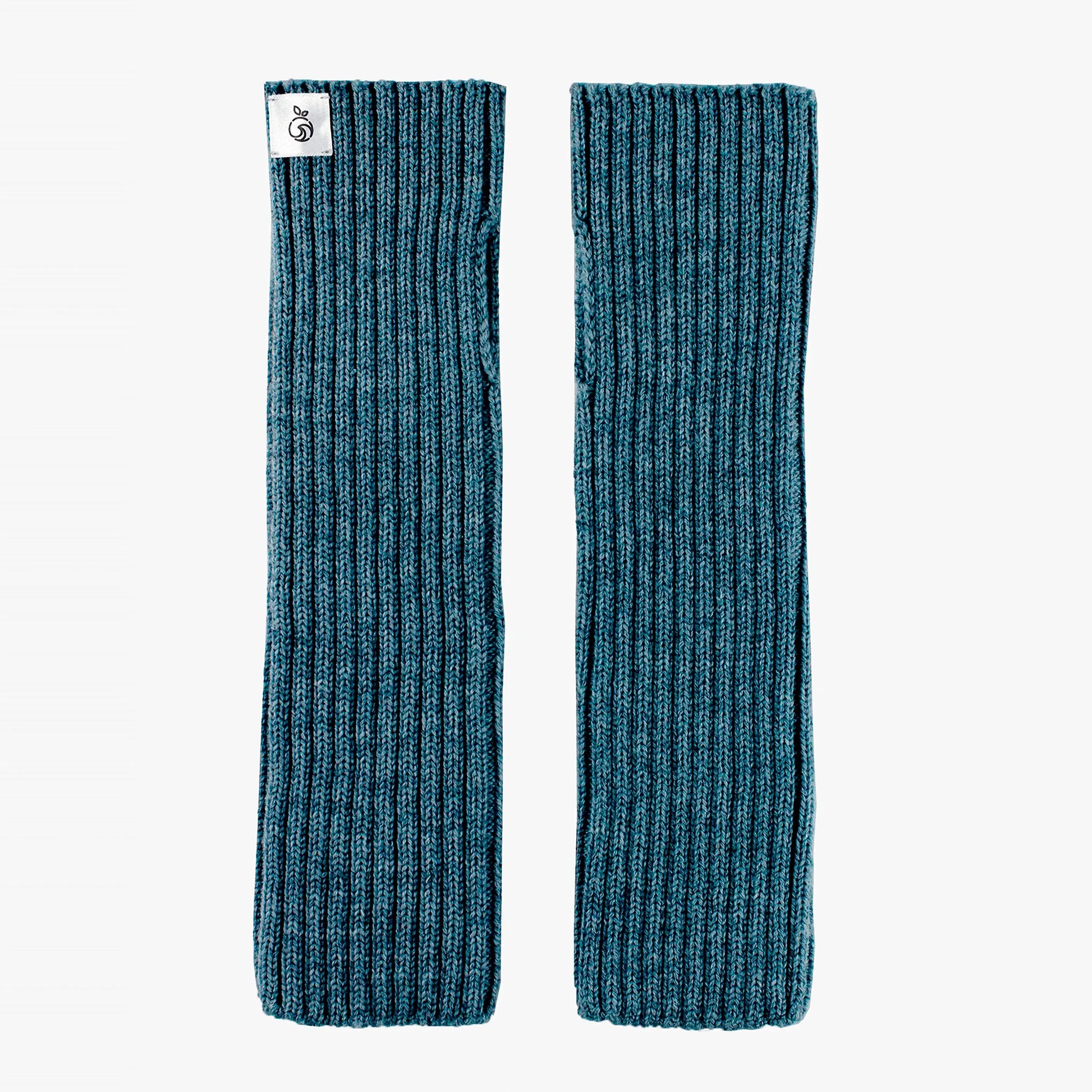 Blue Fingerless Gloves