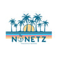 White Bamboo NoNetz Logo Tshirts NoNetz