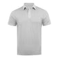 Mens Gray Polo Front