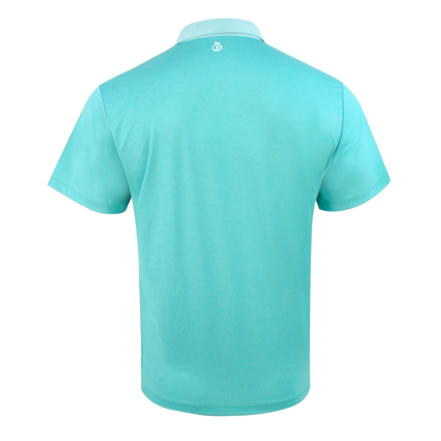 Mens Green Polo Back