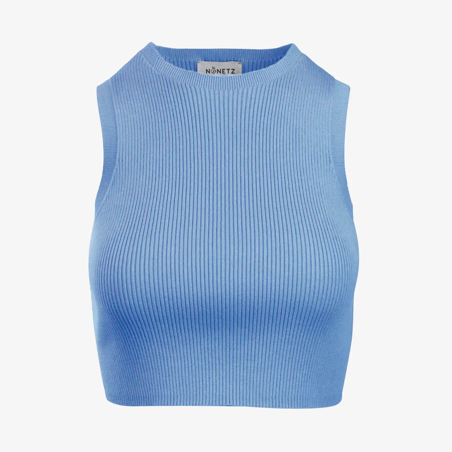 Women's Camille Anti Sweat Ribbed Crop Top