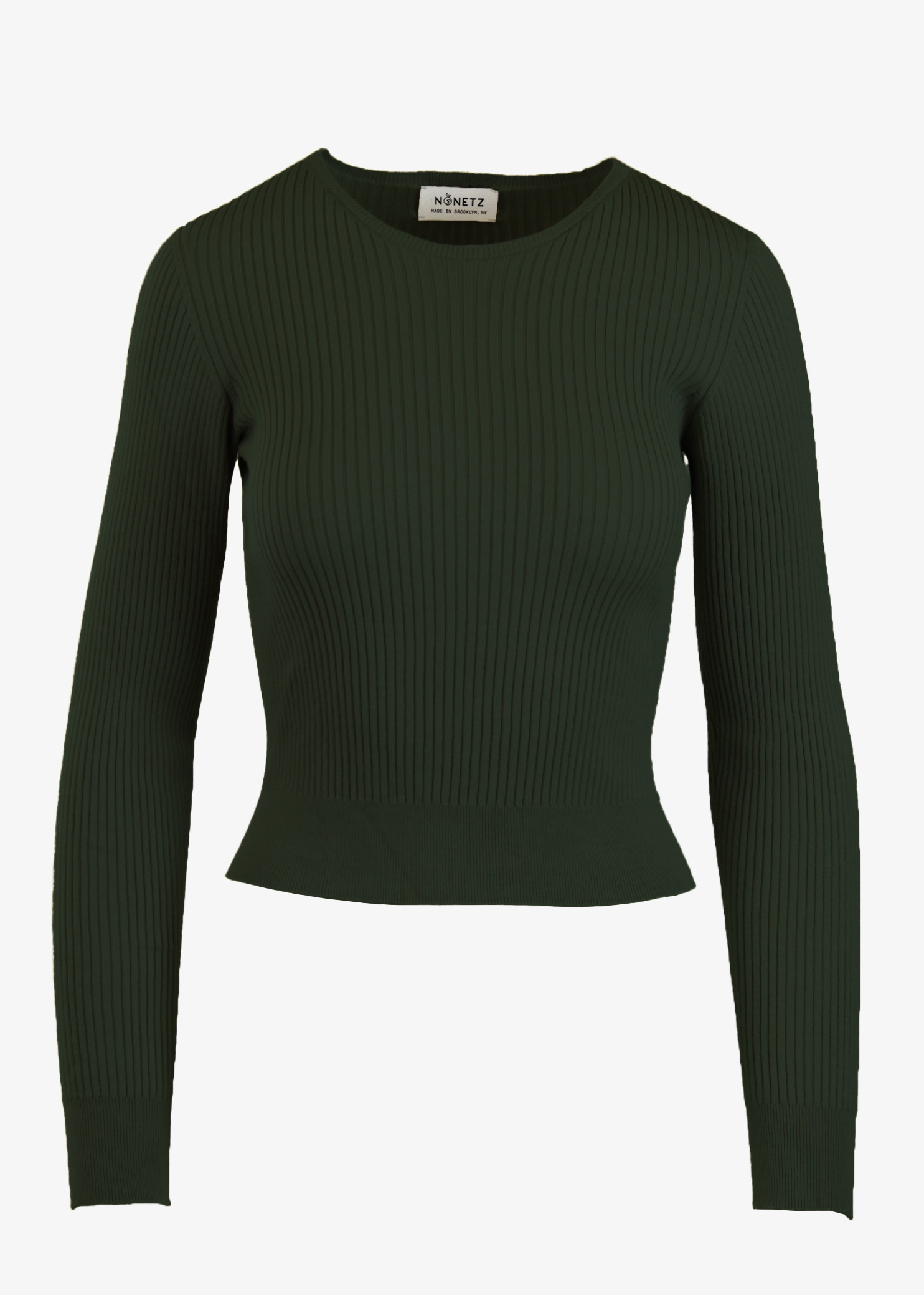 Women's Ribbed Long Sleeve Top